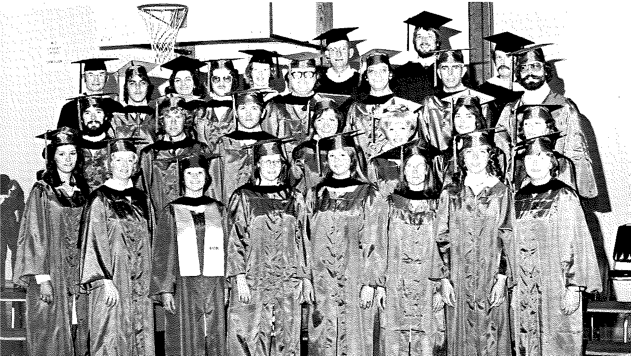 1976 JCC Graduating Class and Instructors